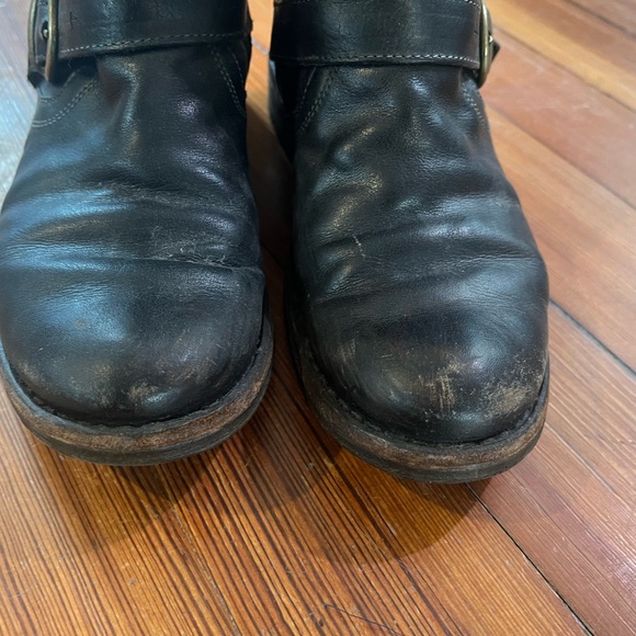 Fiorentini + Baker Black Moto Boots 37.5 - Picture 4 of 7